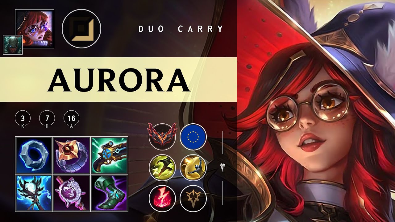 Aurora Carry vs Miss Fortune - EUW Grandmaster Patch 25.24