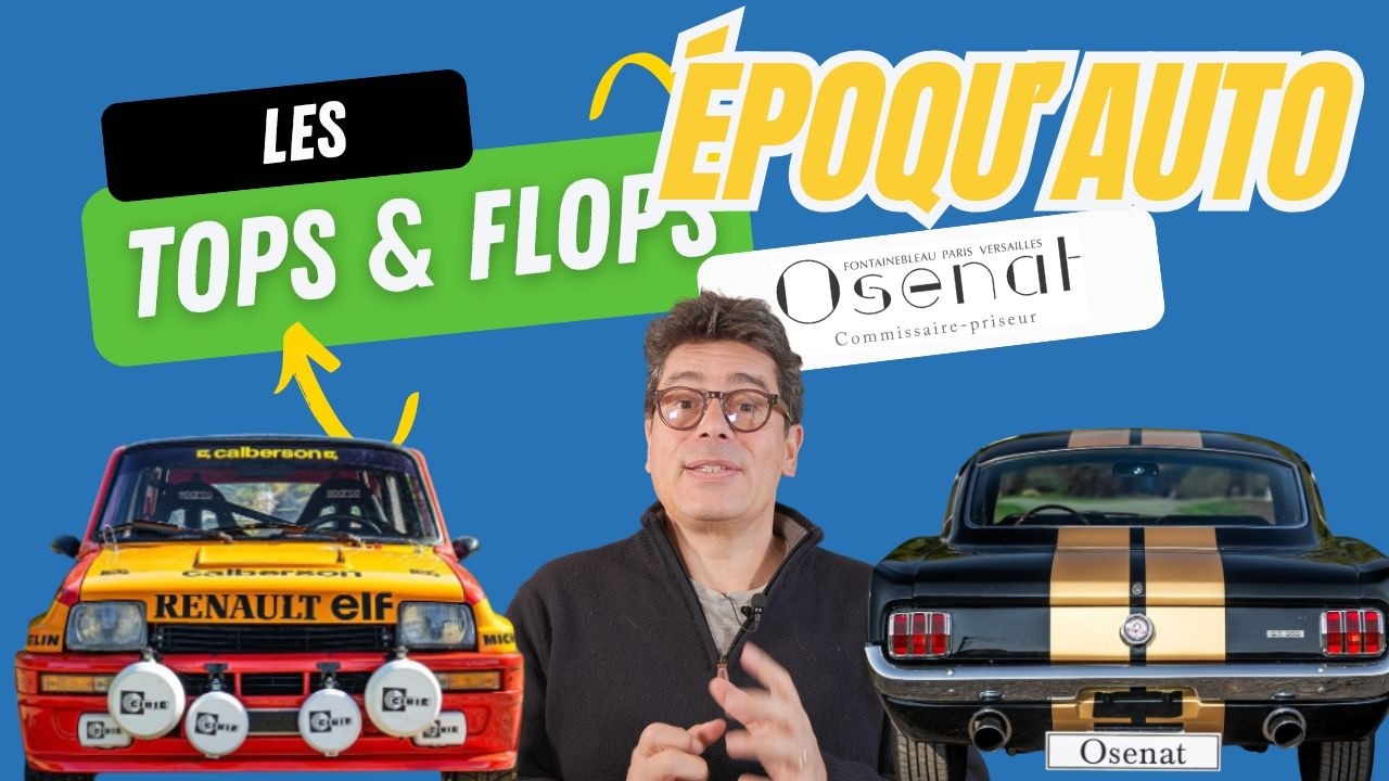 Vente Osenat Époqu’Auto : quels modèles montent… et lesquels chutent ?