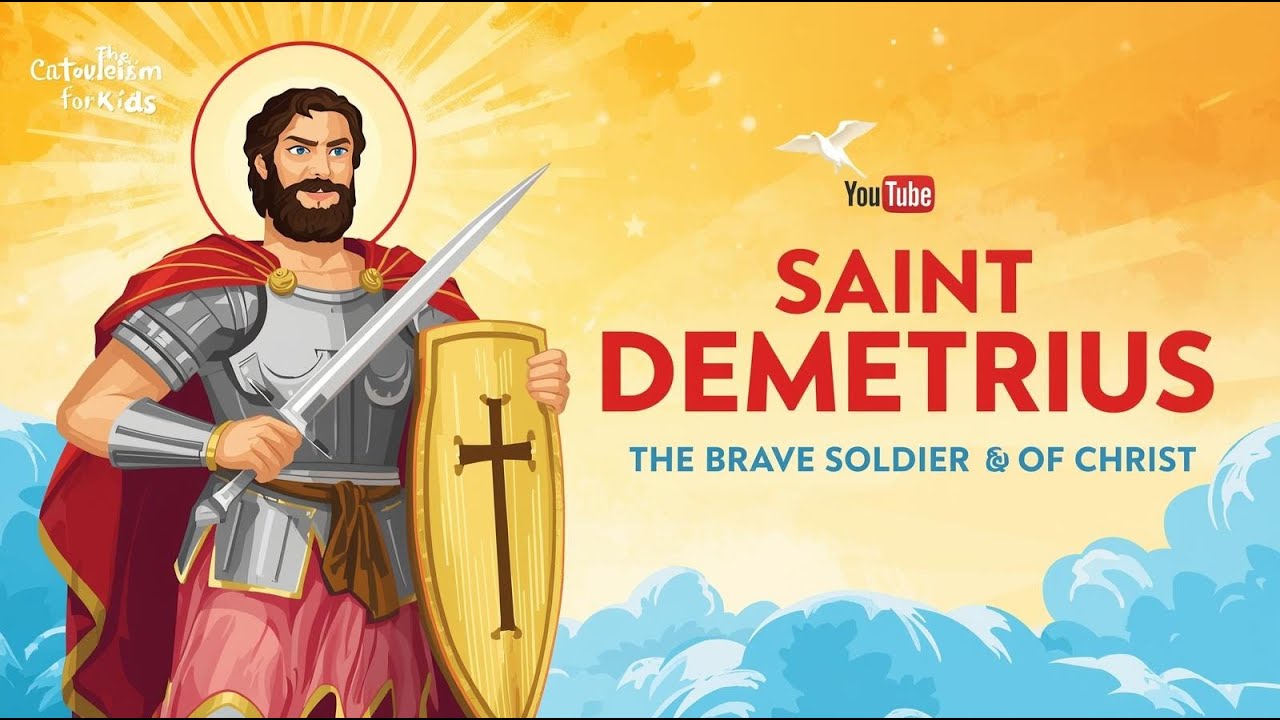 Saint Demetrius | The Brave Soldier of Christ | Catechism for Kids