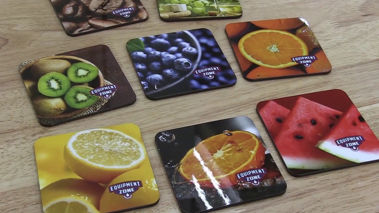 Creating custom coasters using the Epson F6200 Dye Sublimation Printer