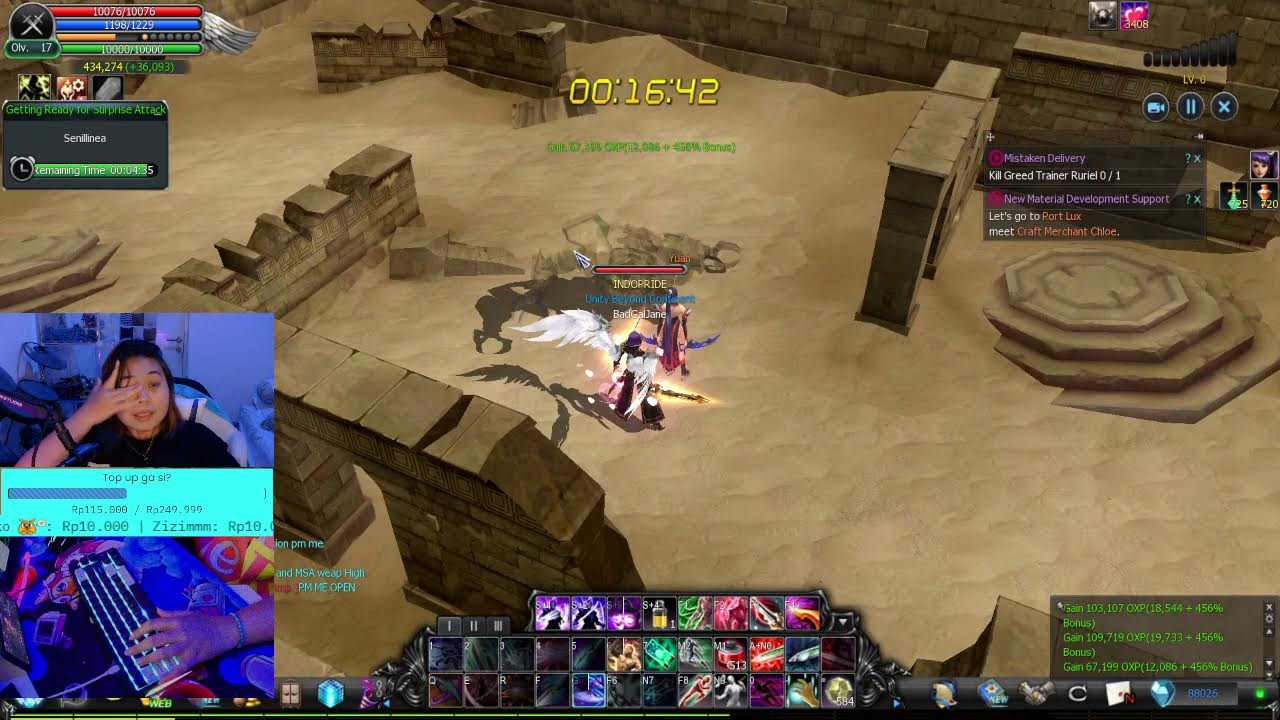 D9 Cabal PC SEA - Melawan cacing ngamok