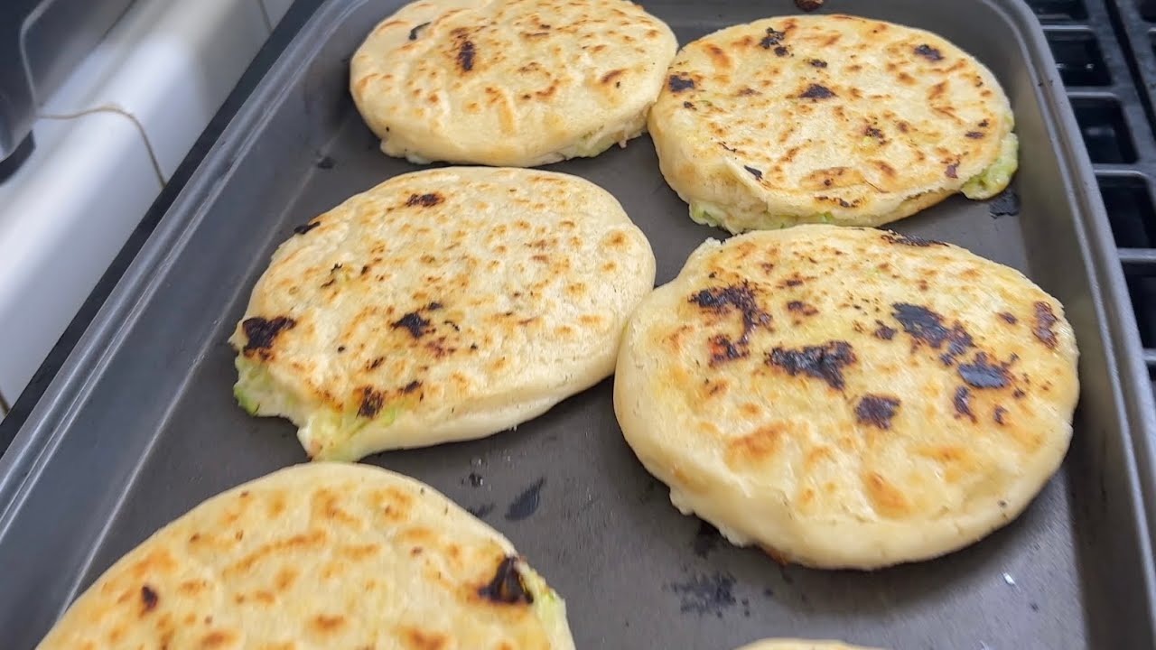 Receta fácil y deliciosa de pupusas de ayote Salvadoreñas