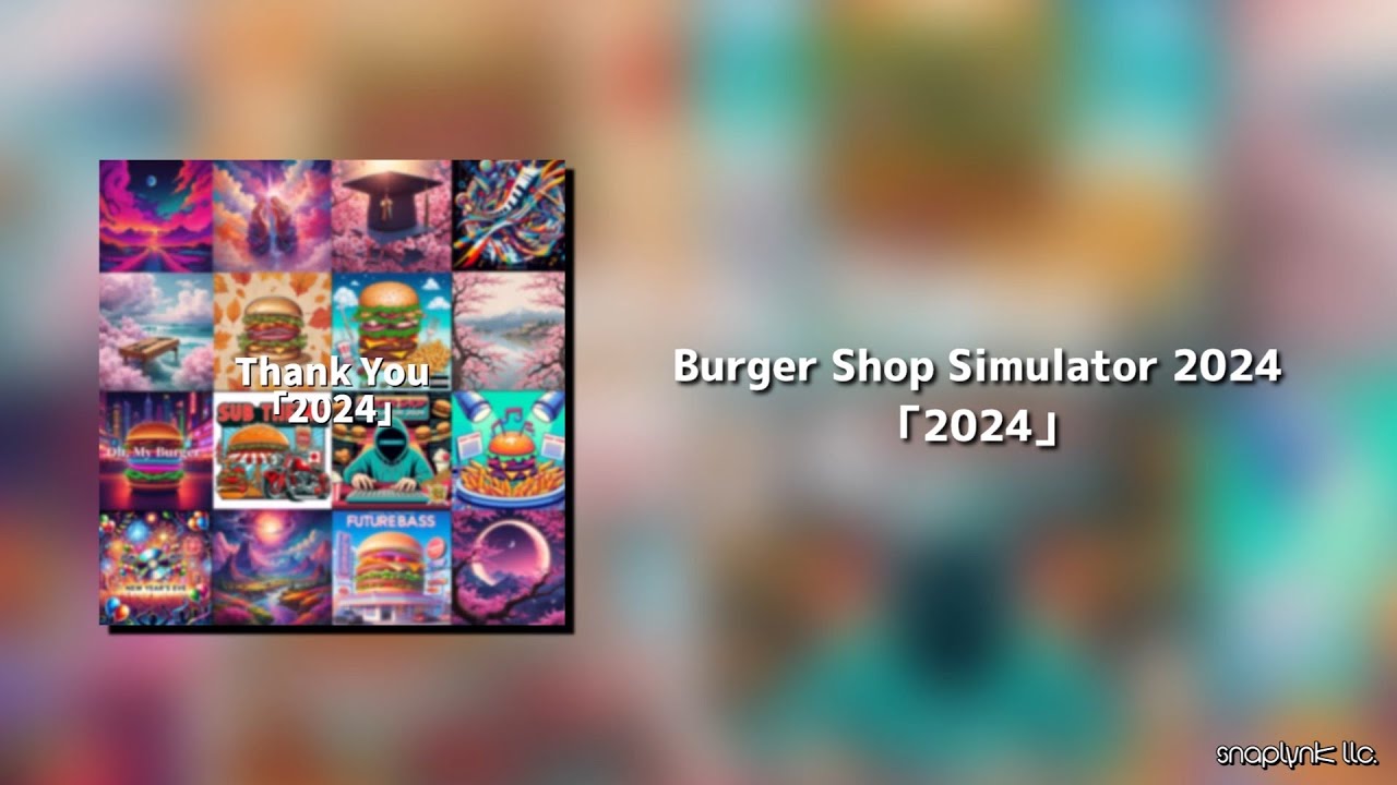 【NewSingle】 Burger Shop SImulator 2024 - 「2024」