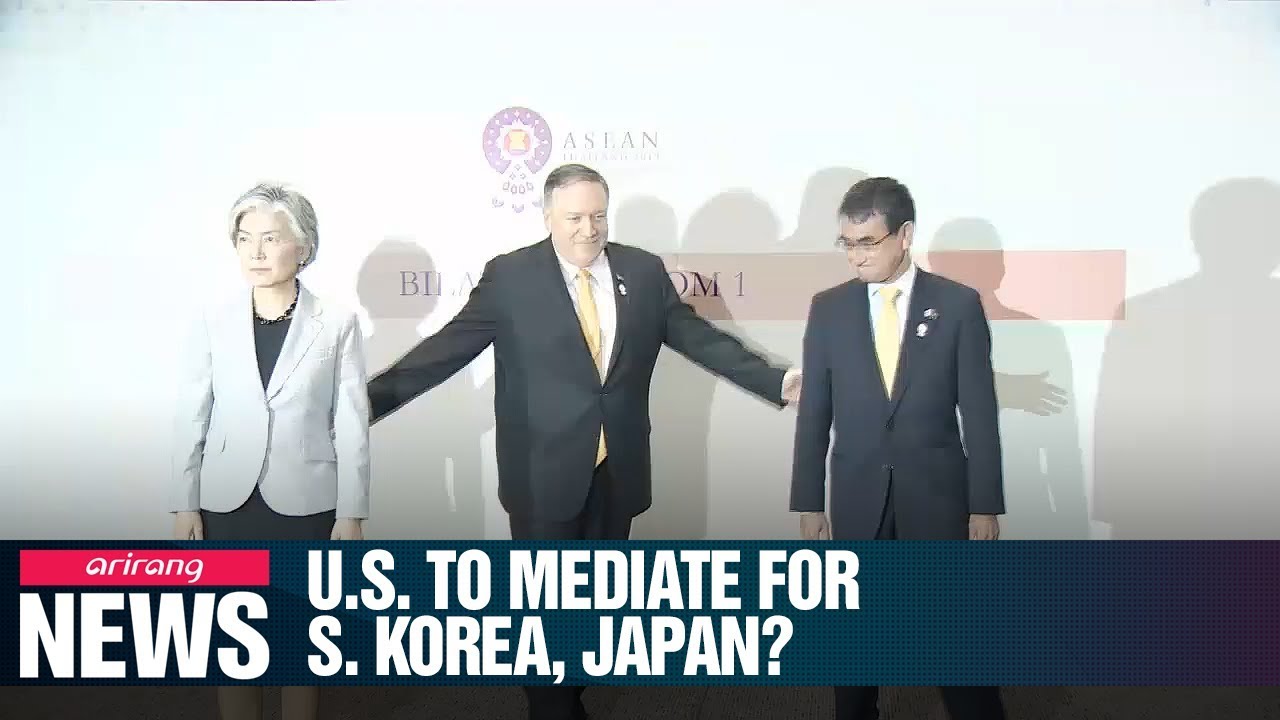 U.S. likely to mediate trade dispute between South Korea and Japan low-key: Experts
