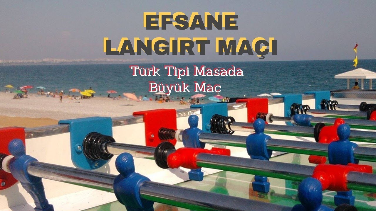 Efsane Langırt Masasında Feci Bir Maç