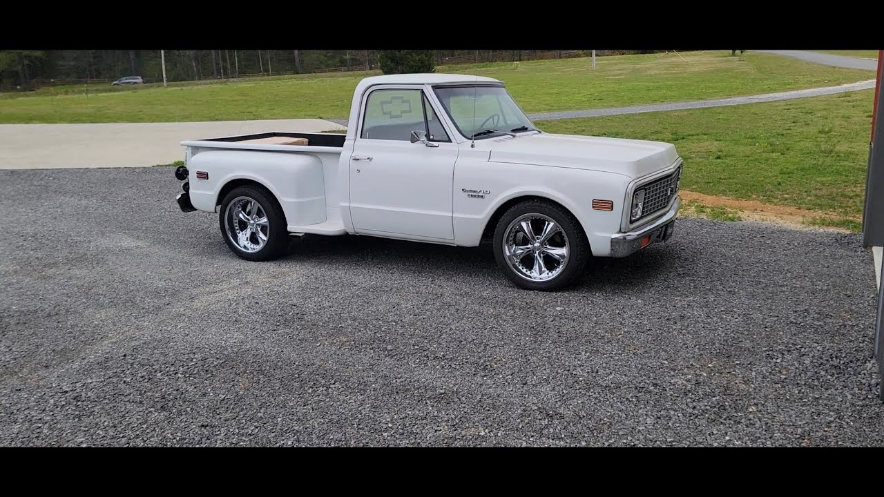 1971 Chevy C10  Project Frostbite First Drive 2024