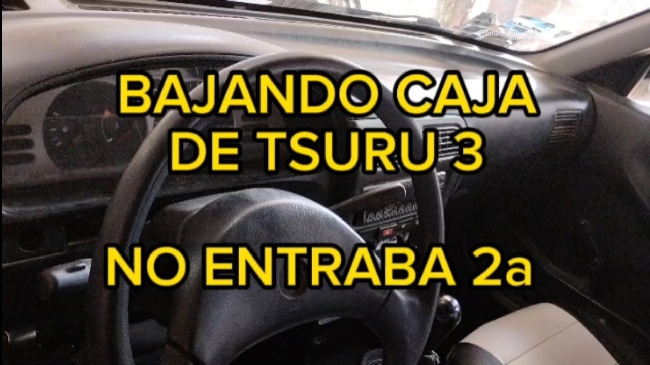 BAJANDO CAJA DE #tsuru 3 | POR ESO NO ENTRABA 2a #mecanicaautomotriz #mechanic #tsuru #nissan