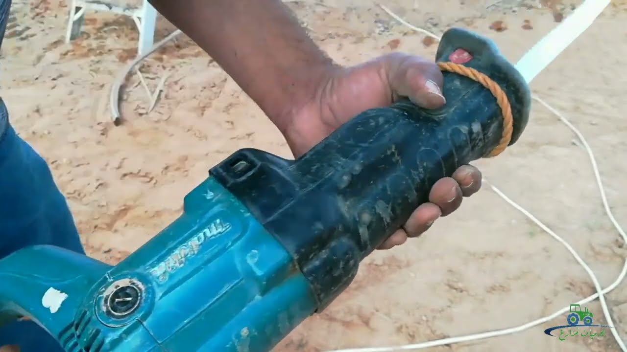 قص عسبان/ جريد النخيل منشار ترددي