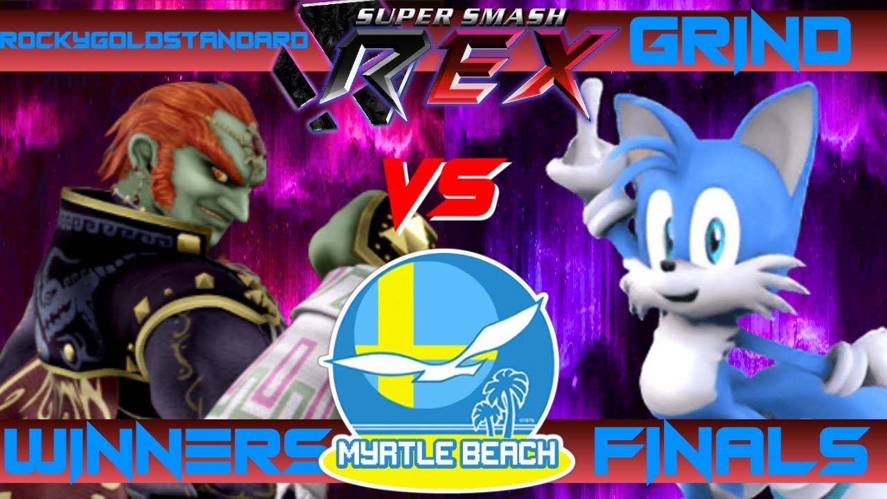 SocaSmash 163 Super Smash REX: RockyGoldStandard (Ganondorf) vs Grind (Tails) Winners Finals