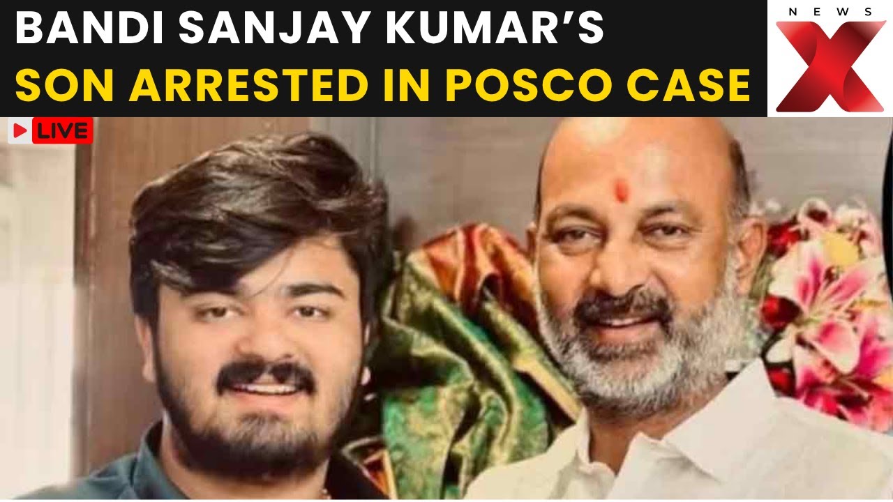 Bandi Sanjay Kumar's Arrested LIVE: Union Minister's Son Surrenders Telangana Police In POCSO Case