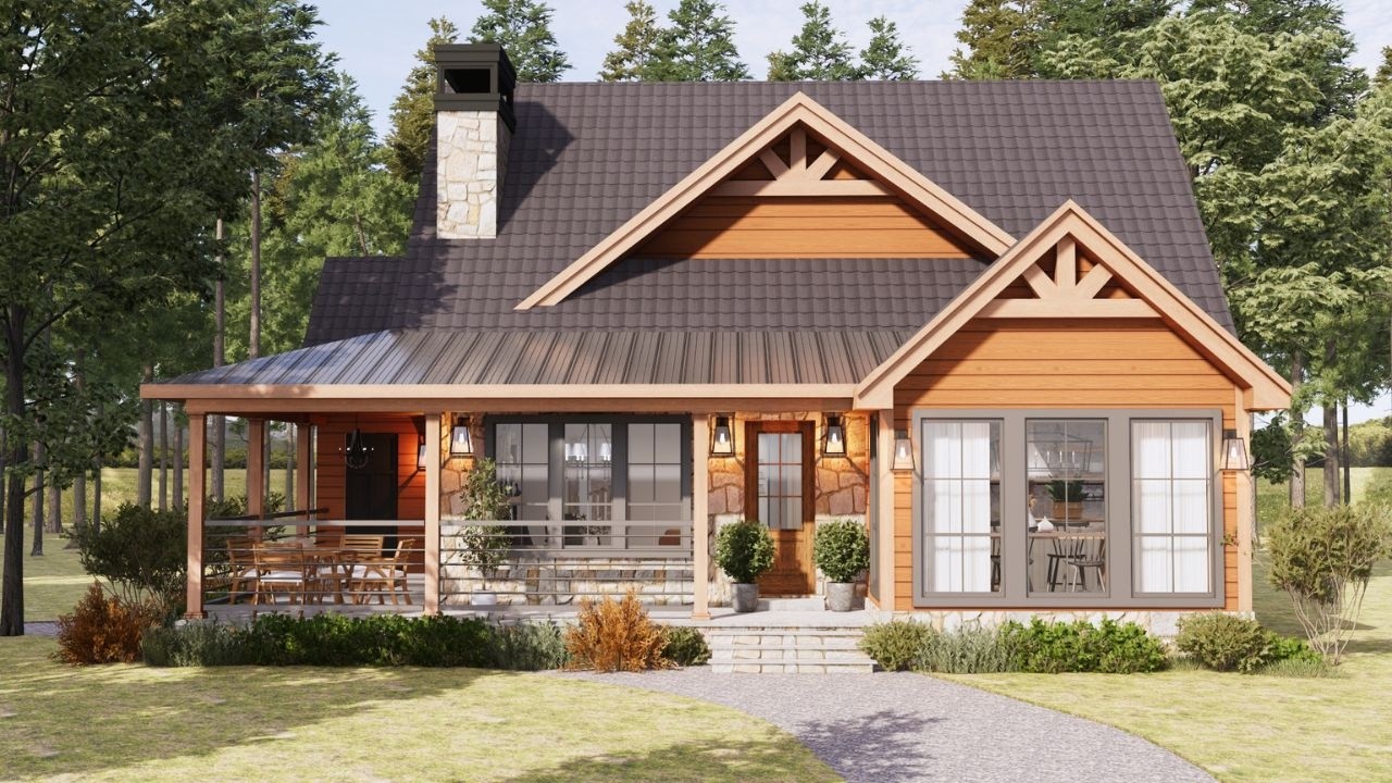 1024 (Sq ft)This House Isn’t Big, It’s Just Well Planned (That’s the Secret)