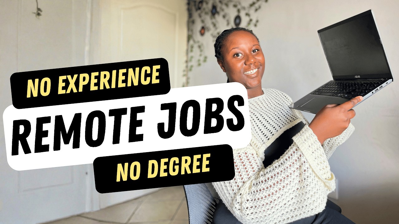 No Experience? No Degree? These Remote Jobs Are For You!!!