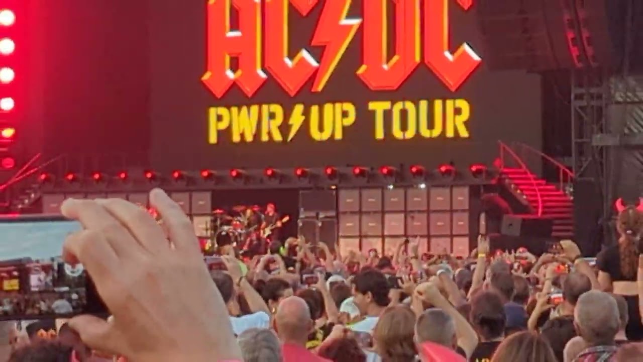 AC/DC - Intro + If You Want Blood (You've Got It) - Live Imola 2025