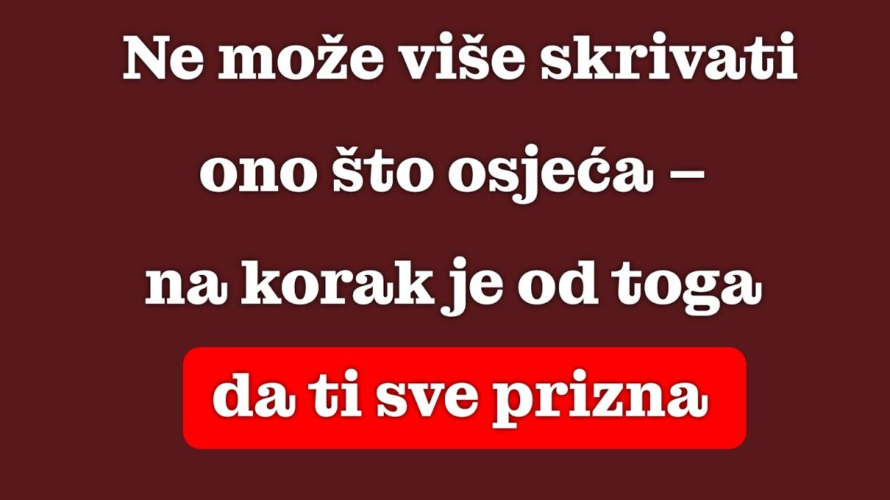 Ova osoba je na korak do toga da ti sve prizna. Više ne može sakriti ono što osjeća | Carl Jung