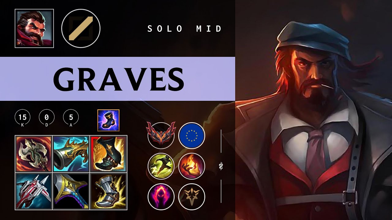 Graves Mid vs Swain - EUW Grandmaster Patch 26.02