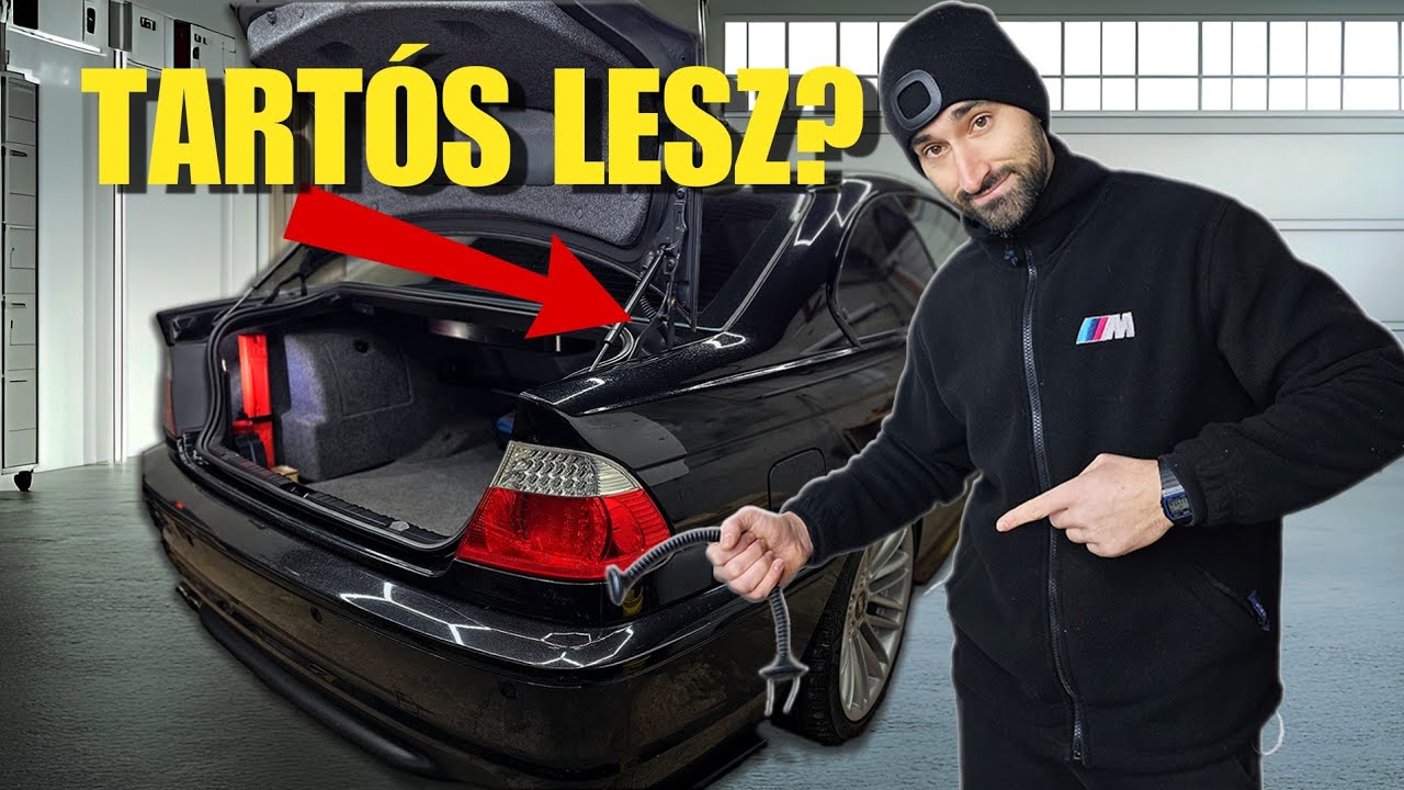 ITT FOLYIK BE A VÍZ | BMW E46 Coupé csomagtérajtó kábelköteg javítása | DISA szelep tömítéscsere