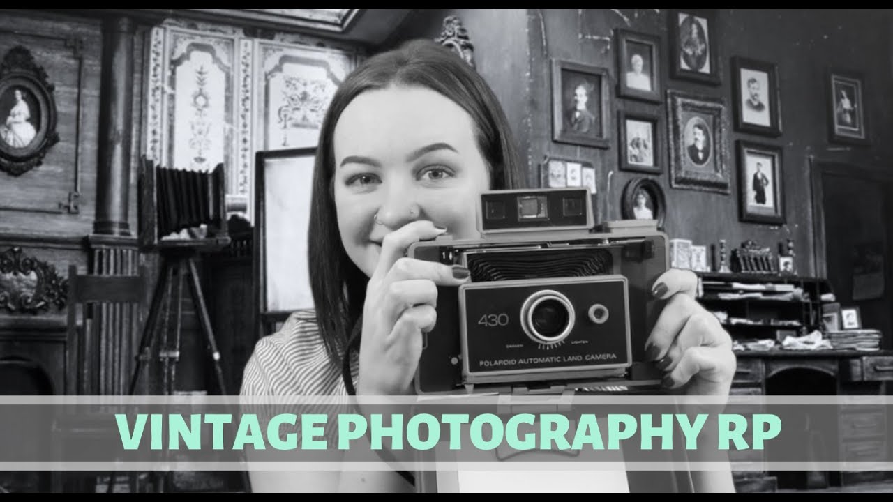 [ASMR] Vintage Photography RP