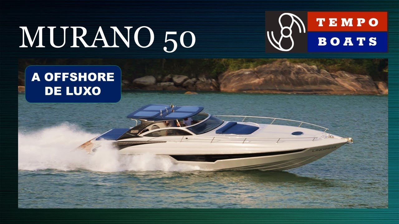 Murano Yachts: Axtor 50, a Offshore de Luxo