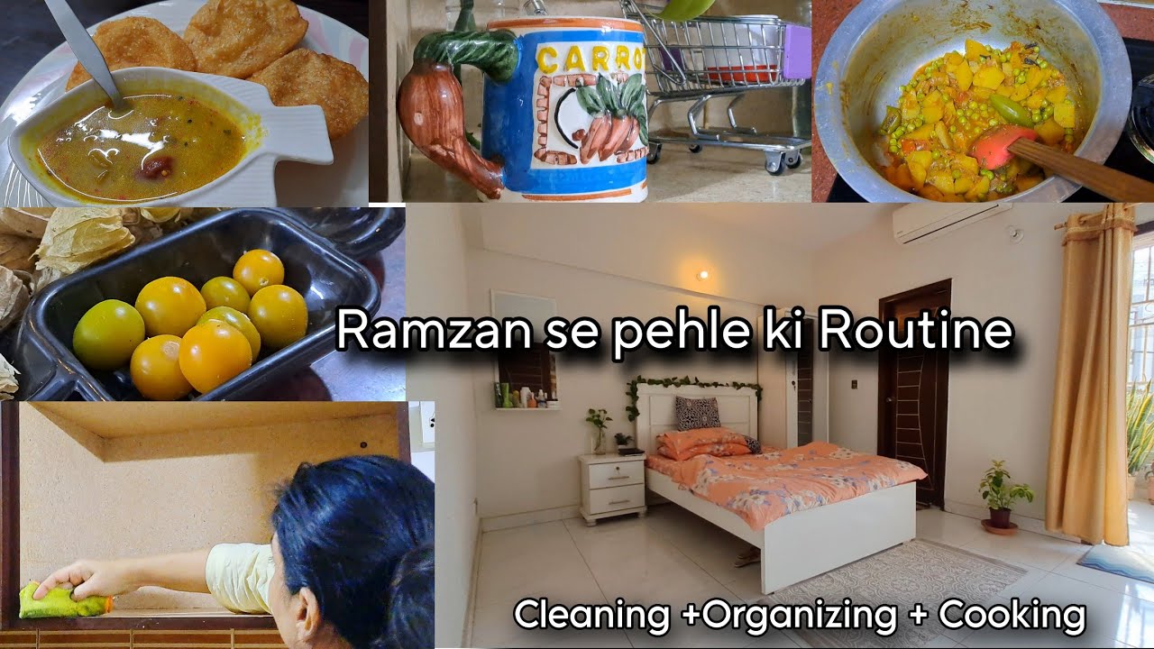 Cleaning Routine Before Ramzan | Organizing, Cleaning & Cooking | Pre Ramzan Cleaning 2024