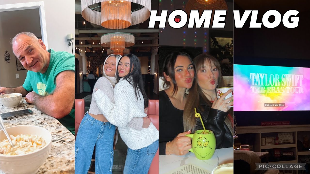 WEEK IN MY LIFE AT HOME | ponce city market, holiday bar, movie nights, shopping, wrapping gifts