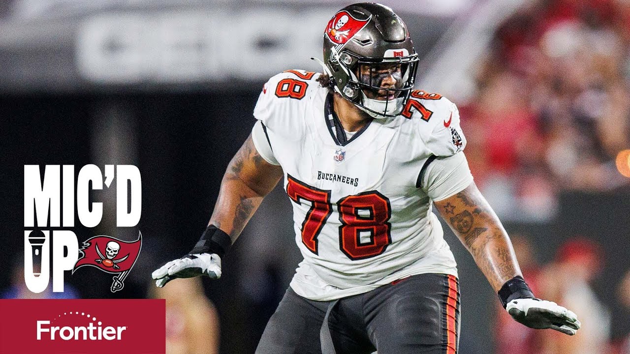 Tristan Wirfs Mic'd Up vs. Carolina Panthers