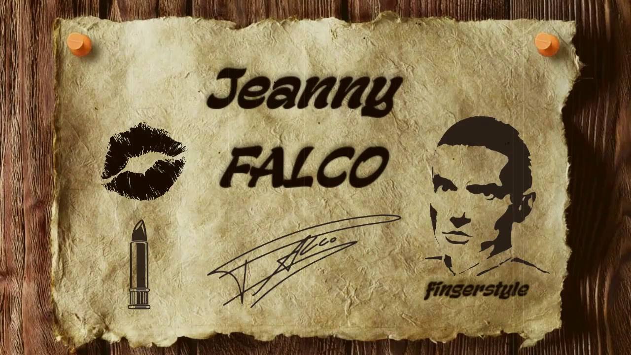 Jeanny - FALCO [cover/fingerstyle/instrumental/lyrics]