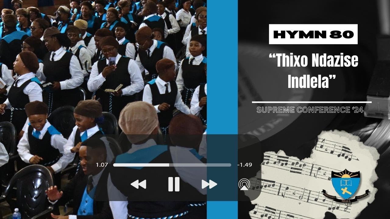 HYMN 80 | Thixo Ndazise Indlela | Ethiopian Church Of S.A