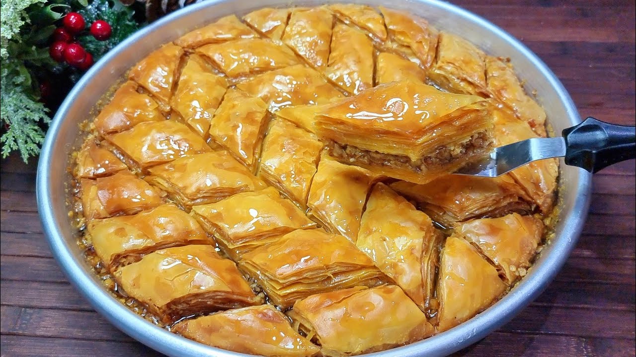 BAKLLAVA 2025 PA LODHJE👌3 GJERA QE DUHET TE B&Euml;NI QE T&Euml; NDAHET PETE PETE⁉️SHKRIHET NE GOJE Baklava
