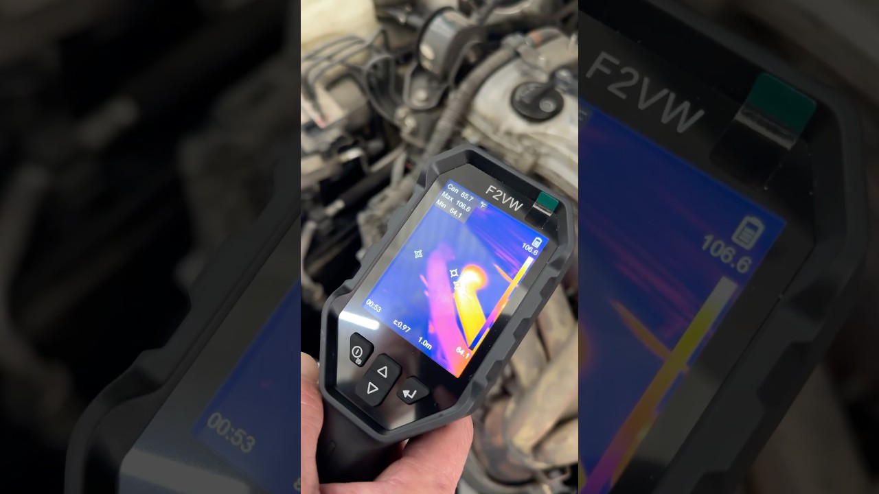 This thermal camera is a must-have for diagnostics, repairs, or just cool tech fun