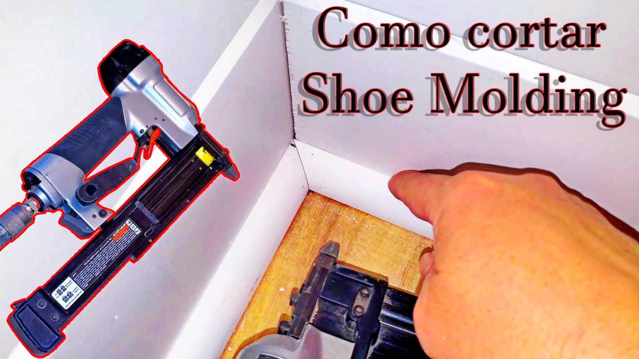 como cortar molduras  pequeñas    Shoe Molding