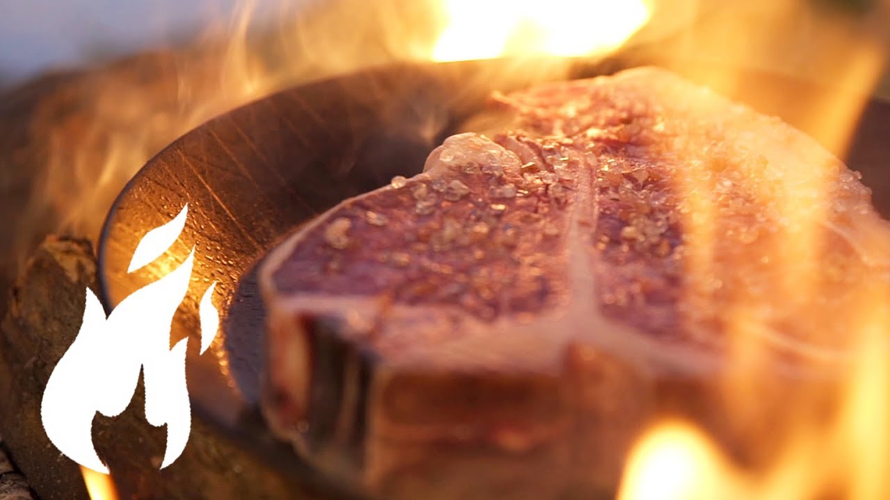 RIESEN PORTERHOUSE Steak Bistecca Fiorentina Art outdoor im Dutch Oven 🔥🔥🔥