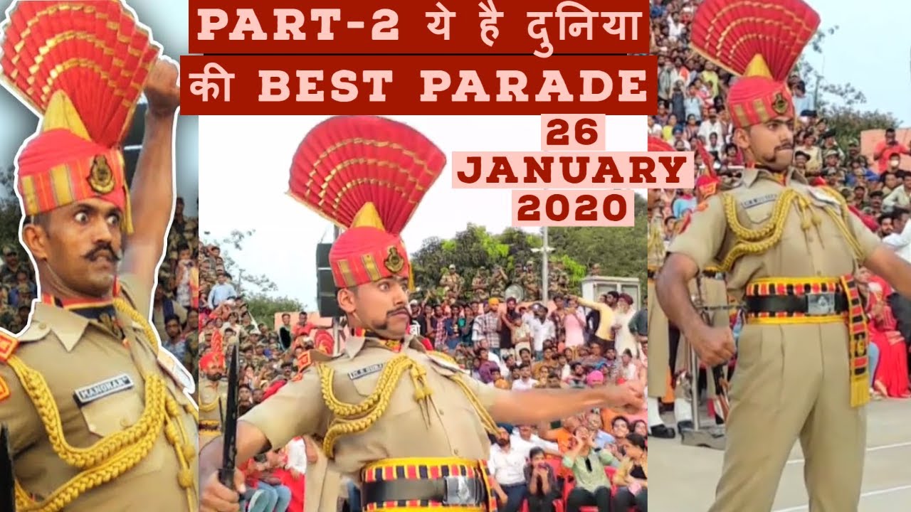 Part-2  ऐसी परेड कभी नहीं देखी होगी! Hussainiwala Border 26JANUARY 2020 Parade! India V/s Pakistan