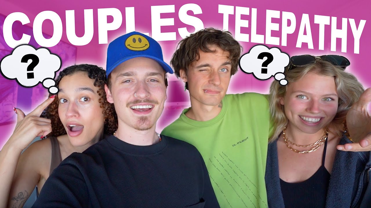 COUPLES TELEPATHY CHALLENGE!!