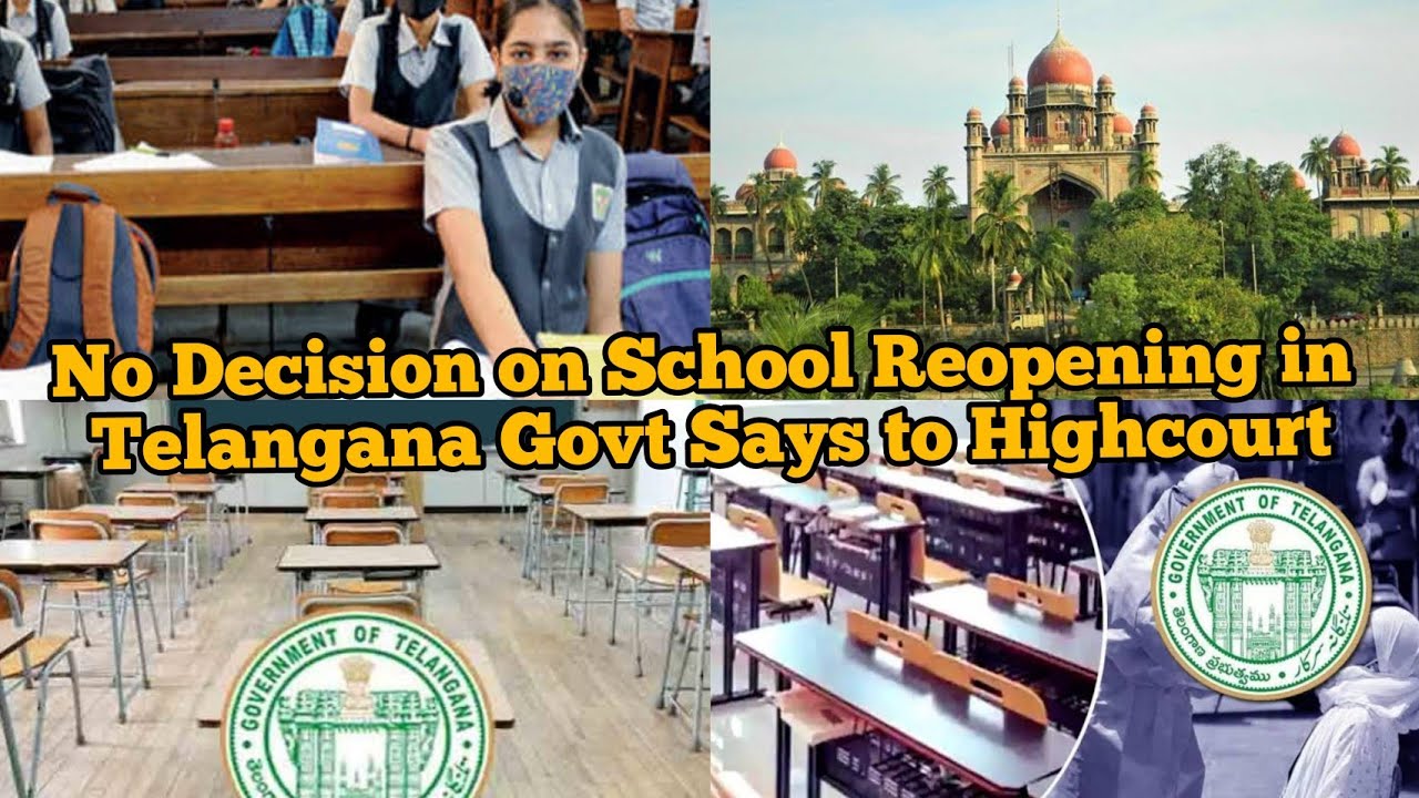 No Decision on School Reopening in Telangana Govt Says to Highcourt