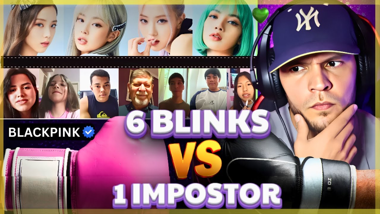6 FANS de BLACKPINK vs 1 IMPOSTOR &iquest;Quien ser&aacute;? (CEELETV)