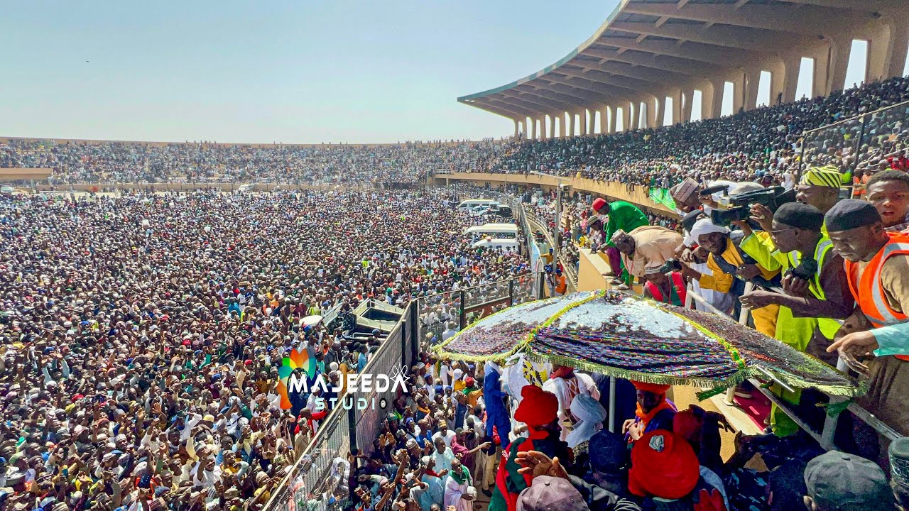 Million 5 sun halarci taron Mauludin Shehu a Katsina bisa jagorancin Khalifan Tijjaniyya Sarkin Kano