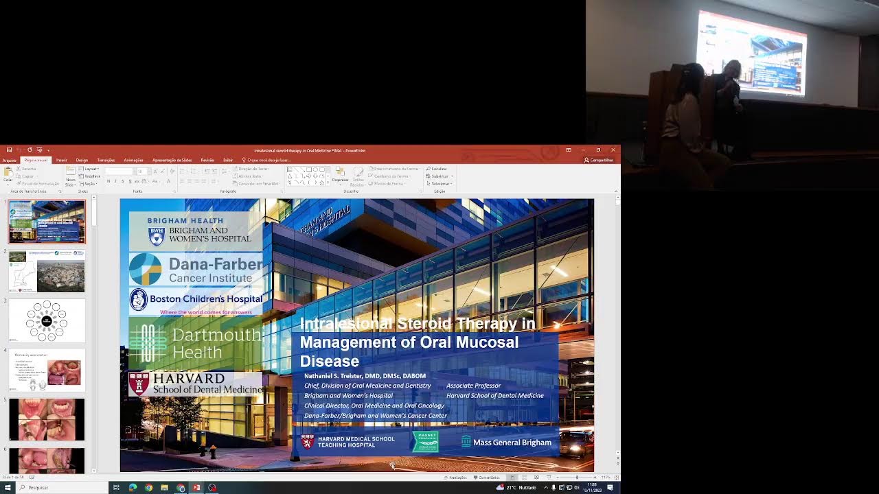 Prof. Nathaniel S. Triester- Intralesional corticosteroides therapy for inflammatory oral ulcers