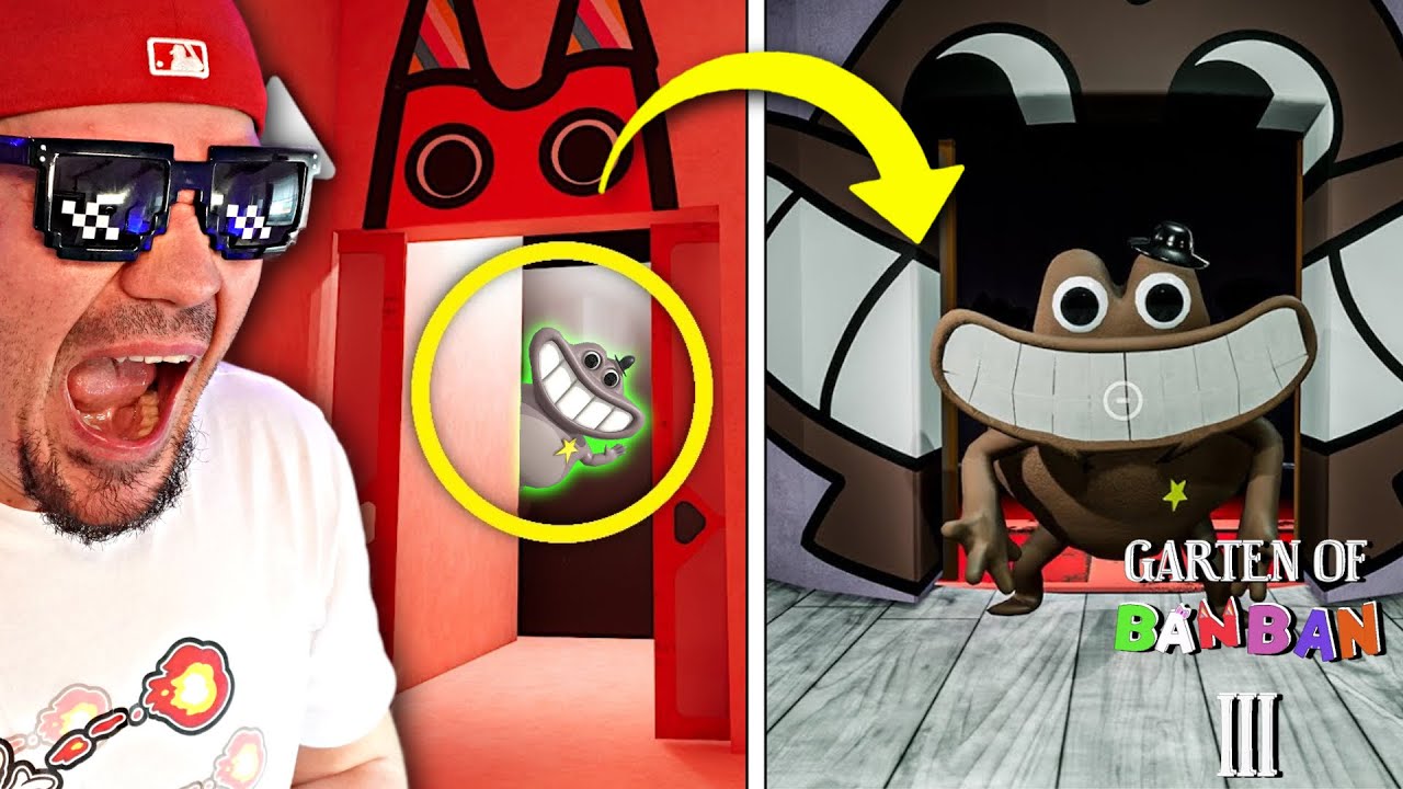 😮 HACKUJE *GARTEN OF BANBAN 3* i szukam SHERIFF TOADSTER! *sekrety* | Garten Of Banban 3 😮