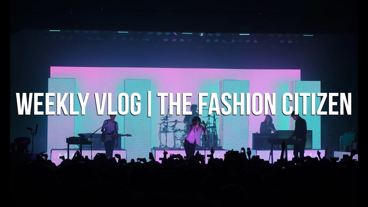 WEEKLY VLOG | FLEA MARKET & THE 1975 SHOW