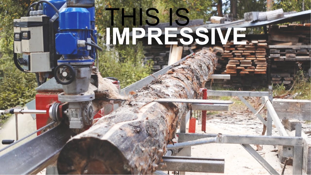 Automatic home chainsaw mill