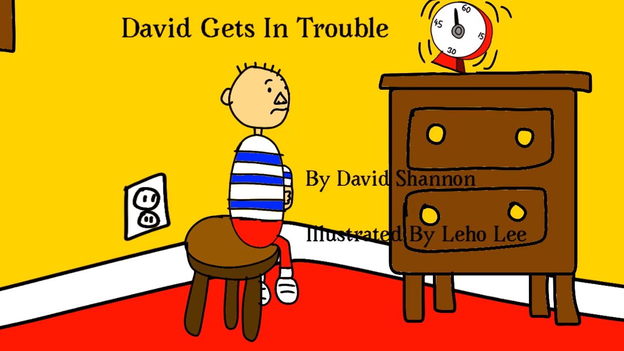 David gets in trouble! - Animated Children's Books | Kids Books Read Aloud |