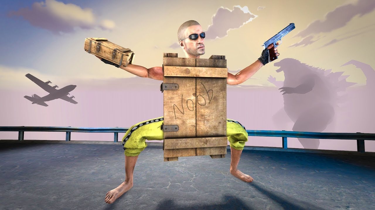 PUBG Crate Noob Man - SFM Pubg Animation