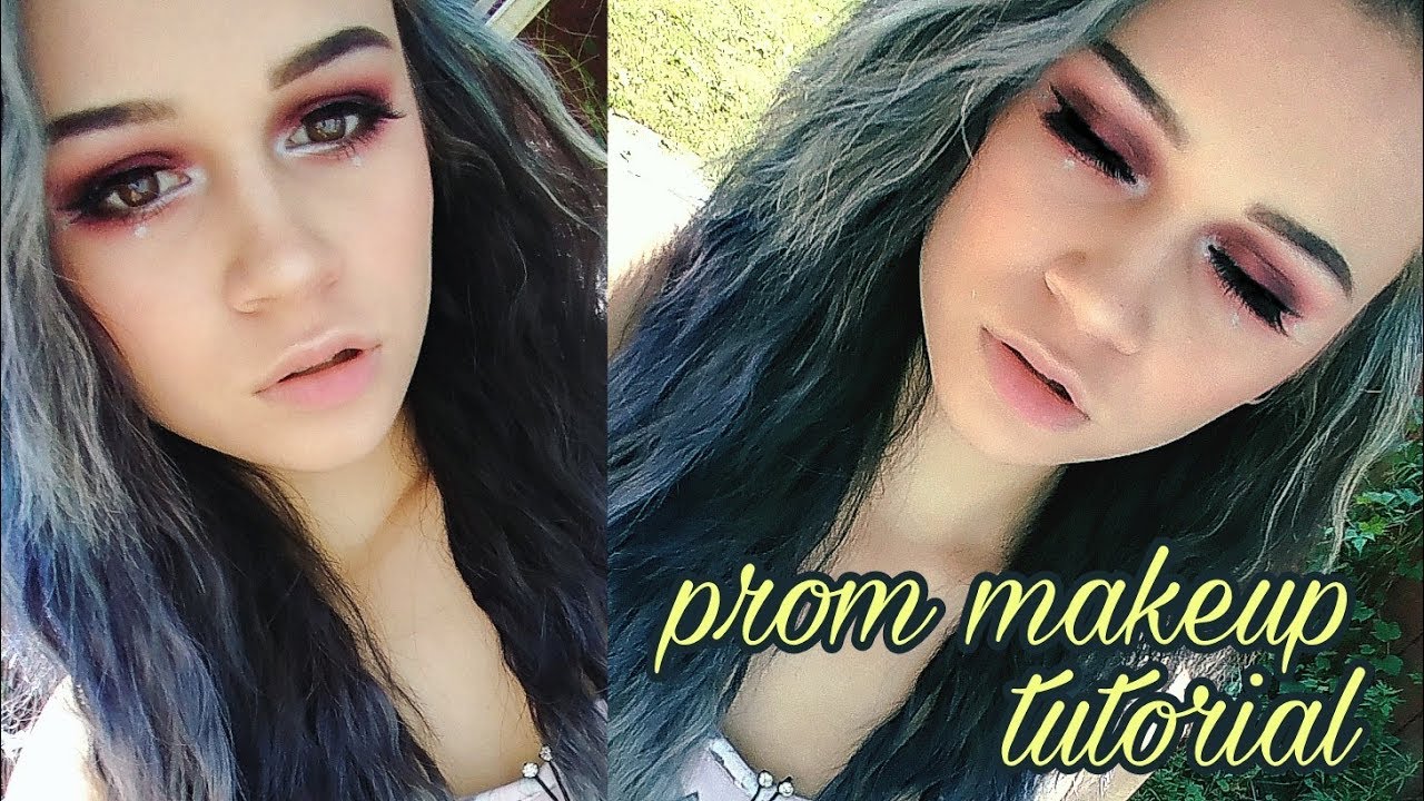 HOW I DID MY MAKEUP FOR PROM 2K17! | Kylie The Jellyfish