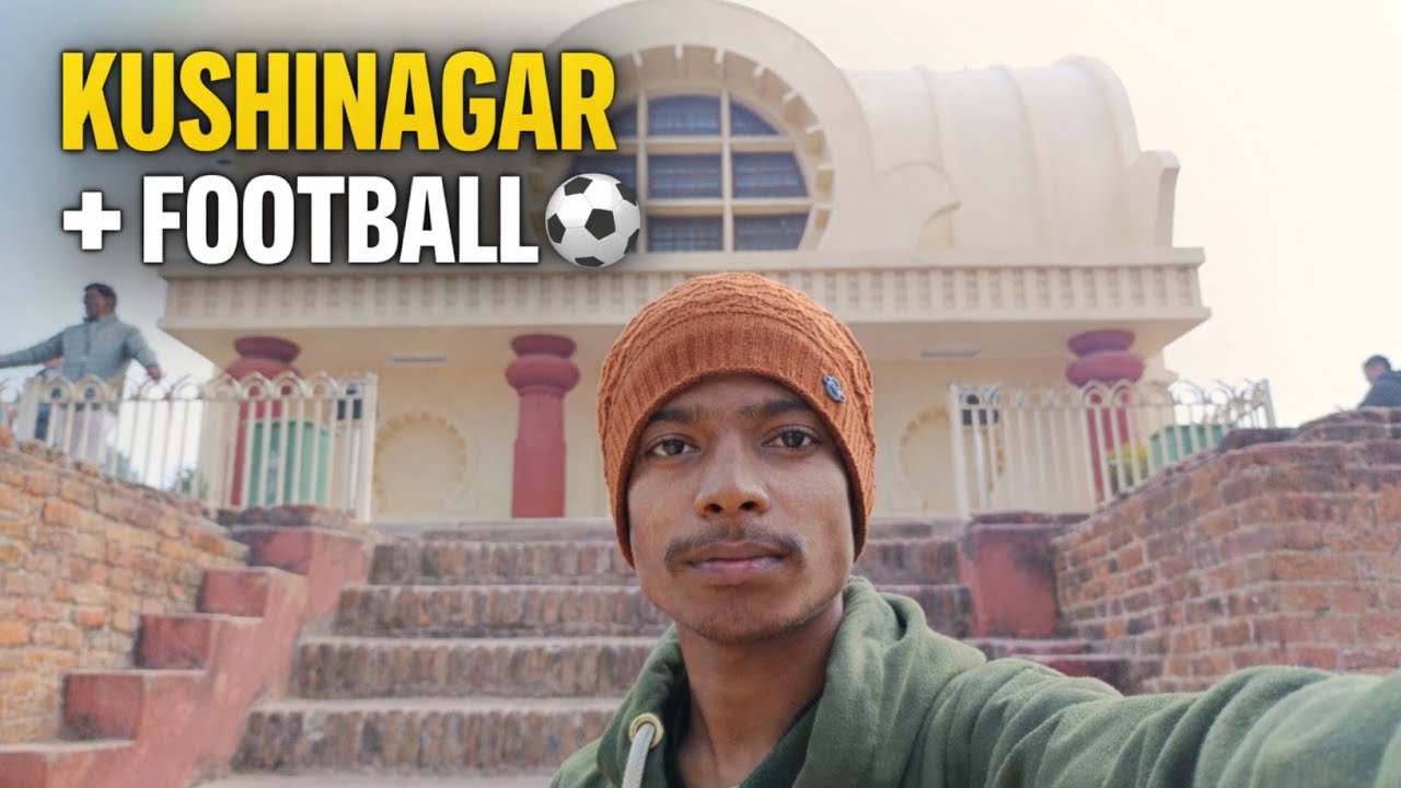 Aj Kushinagar Ghoome 😍 Aur Gaon Me Football Khela ⚽! Prakash Auto Vlog #vlog#dailyvlog 