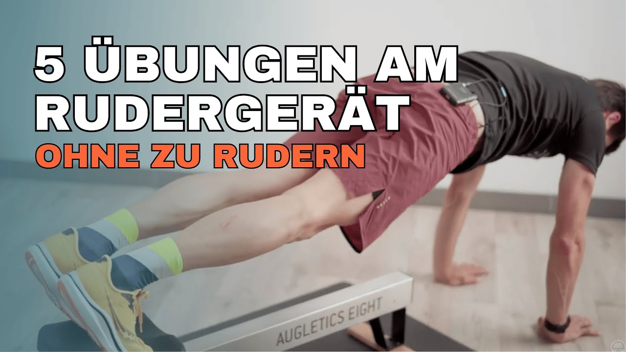 So hast Du Dein Rudergerät noch nie genutzt! 5 (super schwere) Übungen für fortgeschrittene Sportler