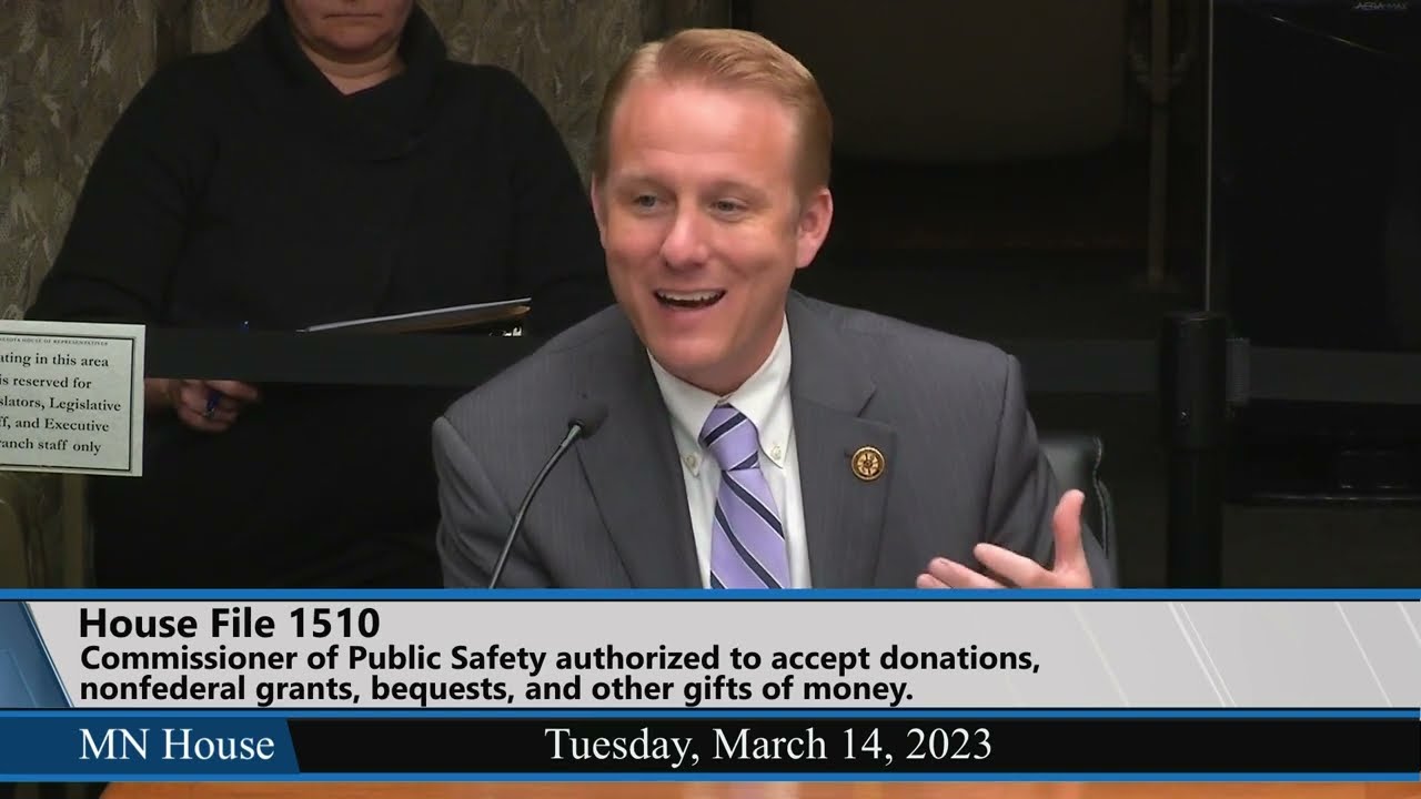 Public safety committee approves policy-only public safety bill, HF1510  3/14/23