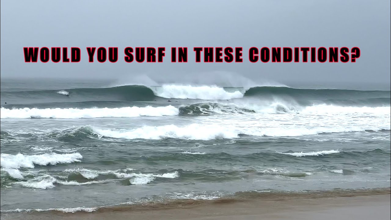 Firing waves with a side of rain and pollution