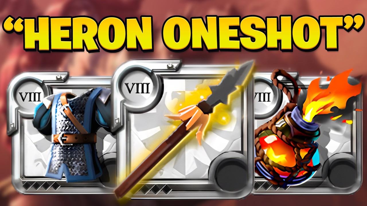 Heron Spear with Hellfire Potion in Open World Solo