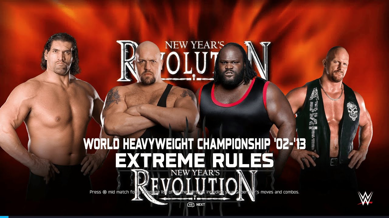 WWE 2K25 FULL MATCH - Khali vs Big Show vs Mark Henry vs Stone Cold - The Ultimate Giant Showdown