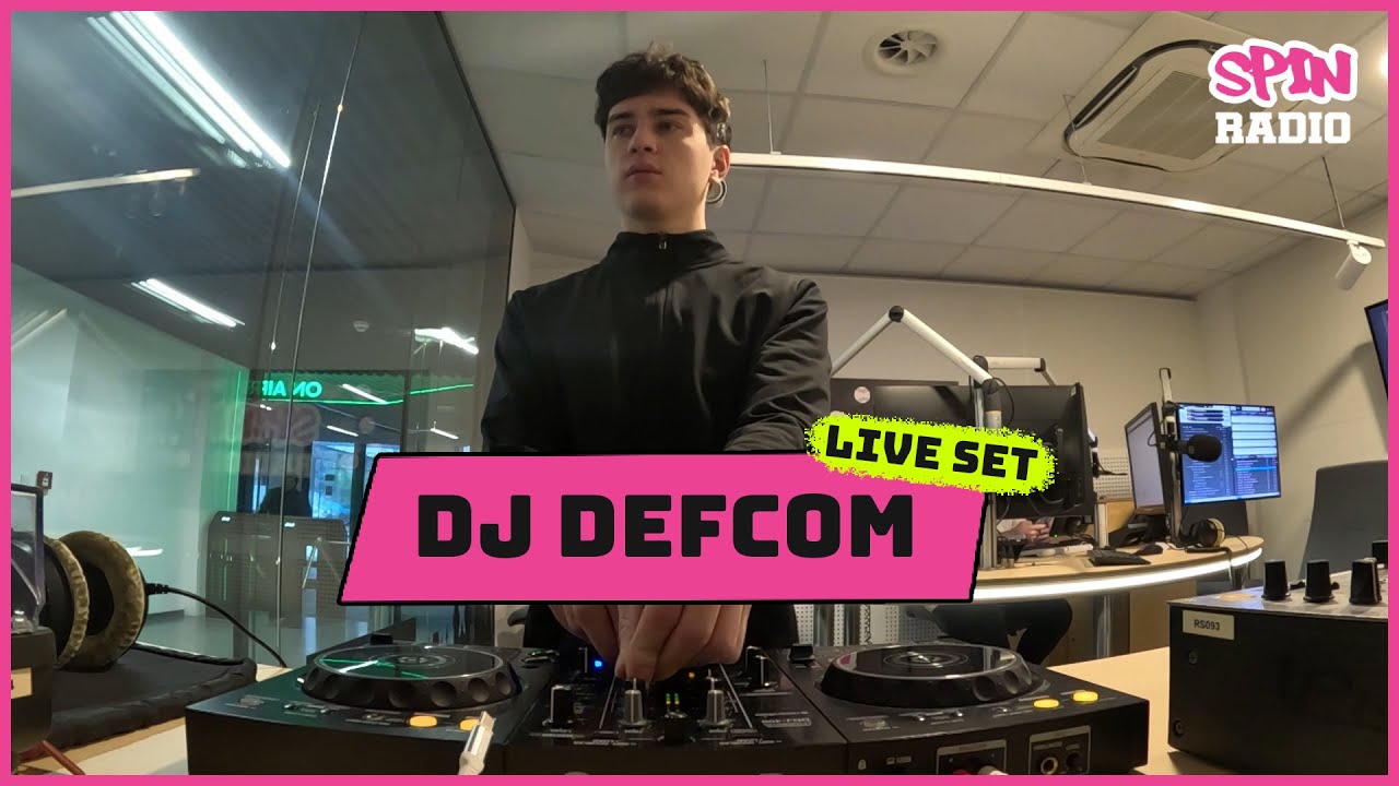 DJ Defcom Live set v éteru rádia Spin 9.1.2026
